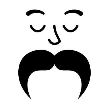 Bıyık tarzı hipster ile karşı karşıya