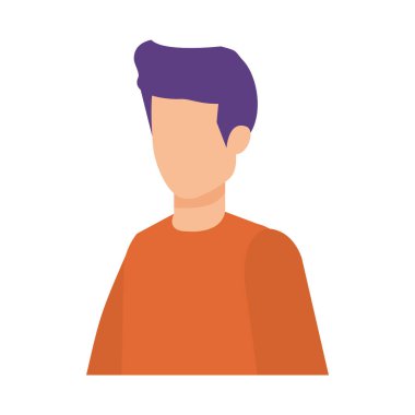 genç adam avatar karakter