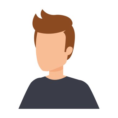 genç adam avatar karakter