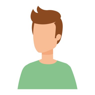 genç adam avatar karakter