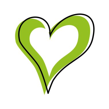 Doğrusal kalp aşk romantizm tutku