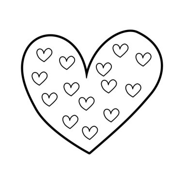 kalp aşk romantizm tutku dekorasyon öğesi stili