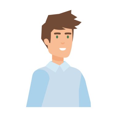 genç adam avatar karakter