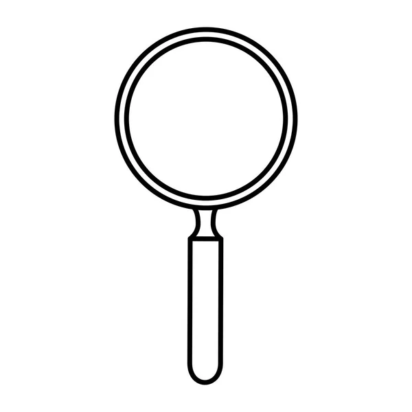 Search magnifying glass icon — Stock Vector