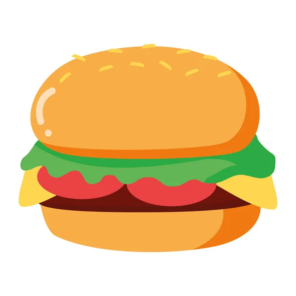 Burger gyorskaja — Stock Vector