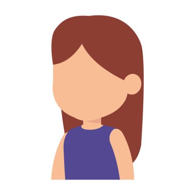 Güzel küçük kız karakter