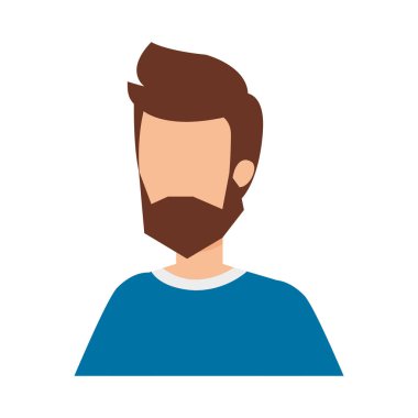 Sakallı genç adam Avatar karakteri