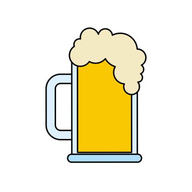 bira cam köpük içecek soğuk isolsted