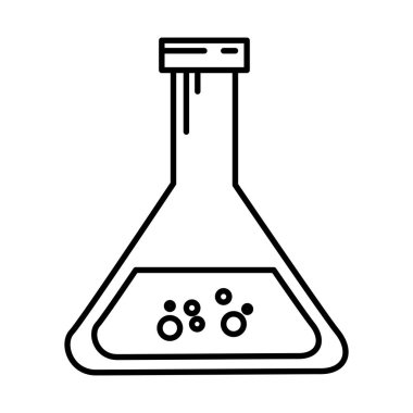 tüp testi izole simgesi