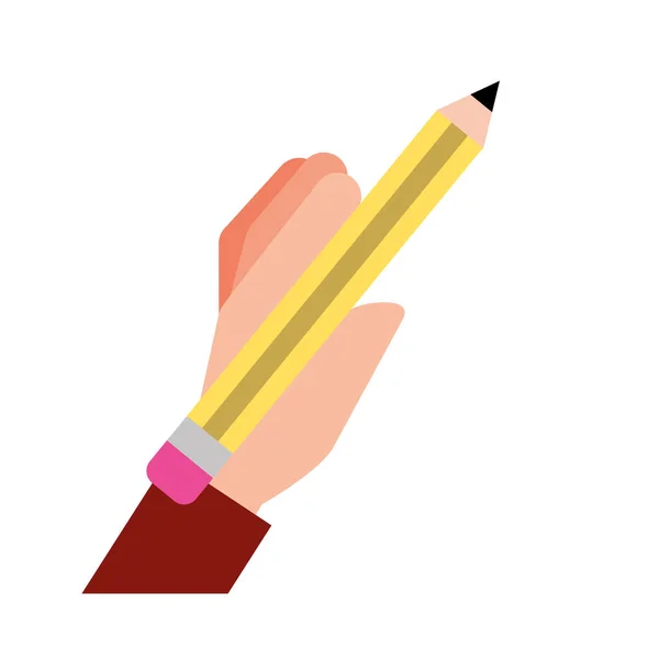 Графический дизайн ручной карандаш — стоковый вектор