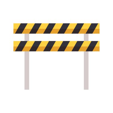 trafik bariyeri dikkat