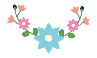 çiçek yaprakları dekorasyon