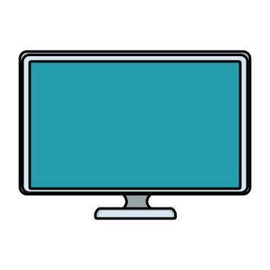 bilgisayar masaüstü izole simgesi