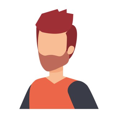 Sakallı genç adam Avatar karakteri