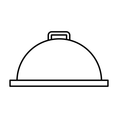 tepsi sunucu izole kutsal kişilerin resmi