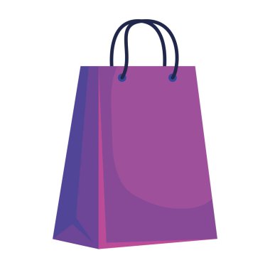 alışveriş çantası izole simgesi