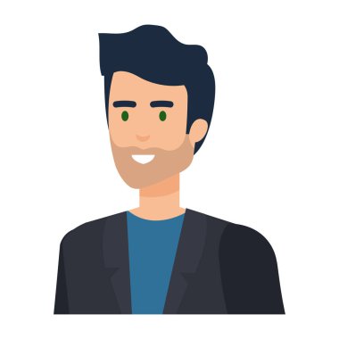 zarif işadamı avatar karakter