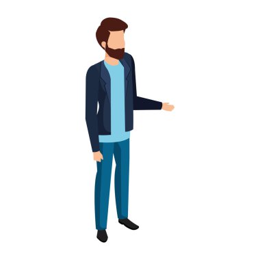 zarif işadamı avatar karakter