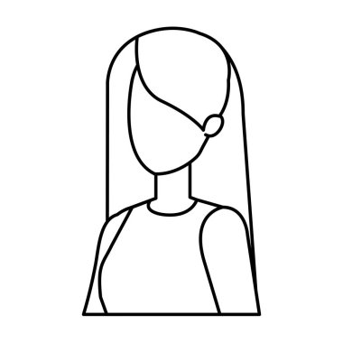 güzel ve genç kadın karakter