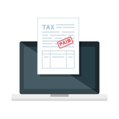 dizüstü bilgisayar ile vergi belgeleri