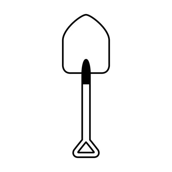 Schop bouw geïsoleerde pictogram — Stockvector