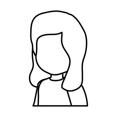 Güzel küçük kız karakter