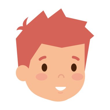 Sevimli küçük çocuk baş karakter.