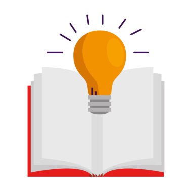 metin kitap ampul ile