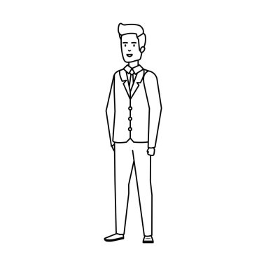 zarif işadamı avatar karakter