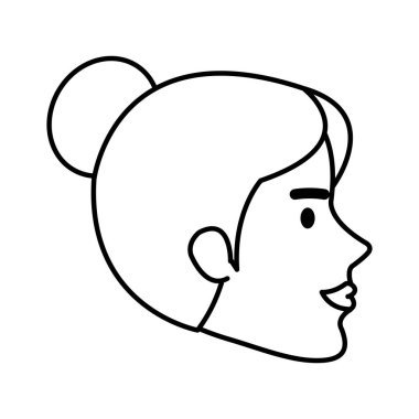 güzel ve genç kadın baş karakter