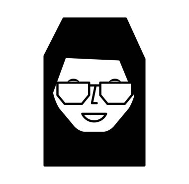 genç kadın avatar karakter