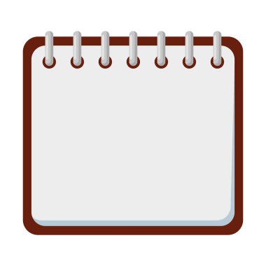 Takvim hatırlatma izole simgesini