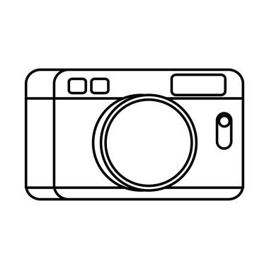 kamera fotoğraf izole simgesi