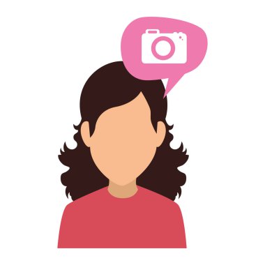 güzel bir kadınla konuşma balonu