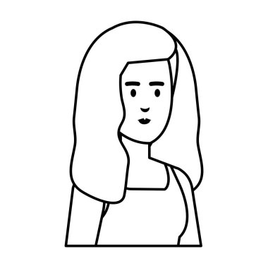 güzel ve genç kadın karakter