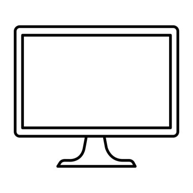 Masaüstü bilgisayar izole kutsal kişilerin resmi