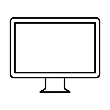 bilgisayar monitörü izole kutsal kişilerin resmi