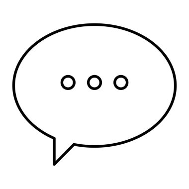 konuşma balonu ileti simgesi