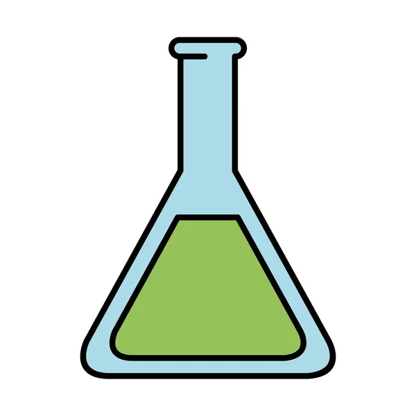 Prueba de tubo icono aislado — Archivo Imágenes Vectoriales