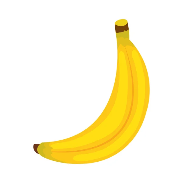 Banane frisches Obst Symbol — Stockvektor