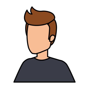 genç adam avatar karakter