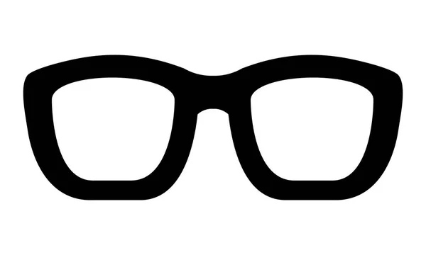 Gafas ópticas icono aislado — Archivo Imágenes Vectoriales