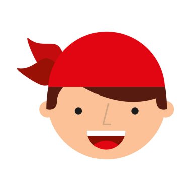 motosikletçi avatar karakter simgesi