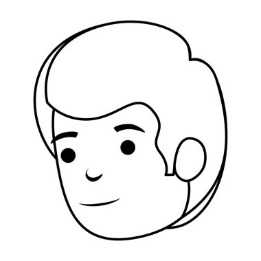 Sevimli küçük çocuk baş karakter.
