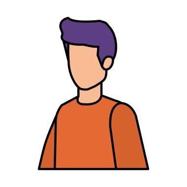 genç adam avatar karakter