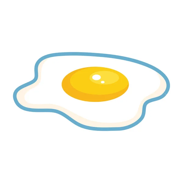 Deliciosos huevos fritos — Vector de stock