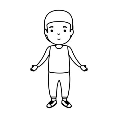 genç adam avatar karakter