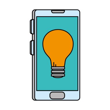 ampul ışık ile Smartphone