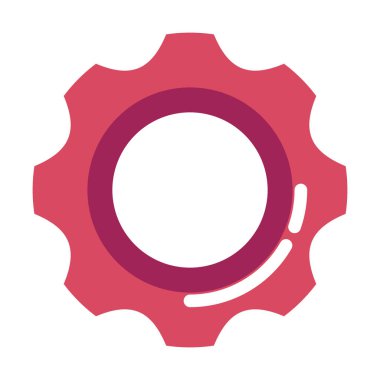 Dişli Makine izole simgesini