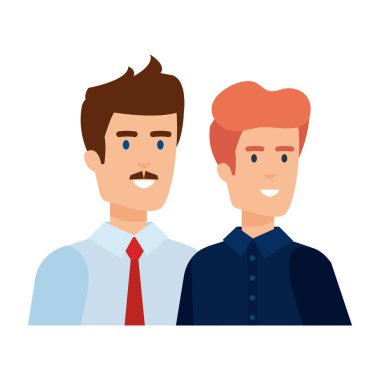 zarif işadamları avatarlar karakter